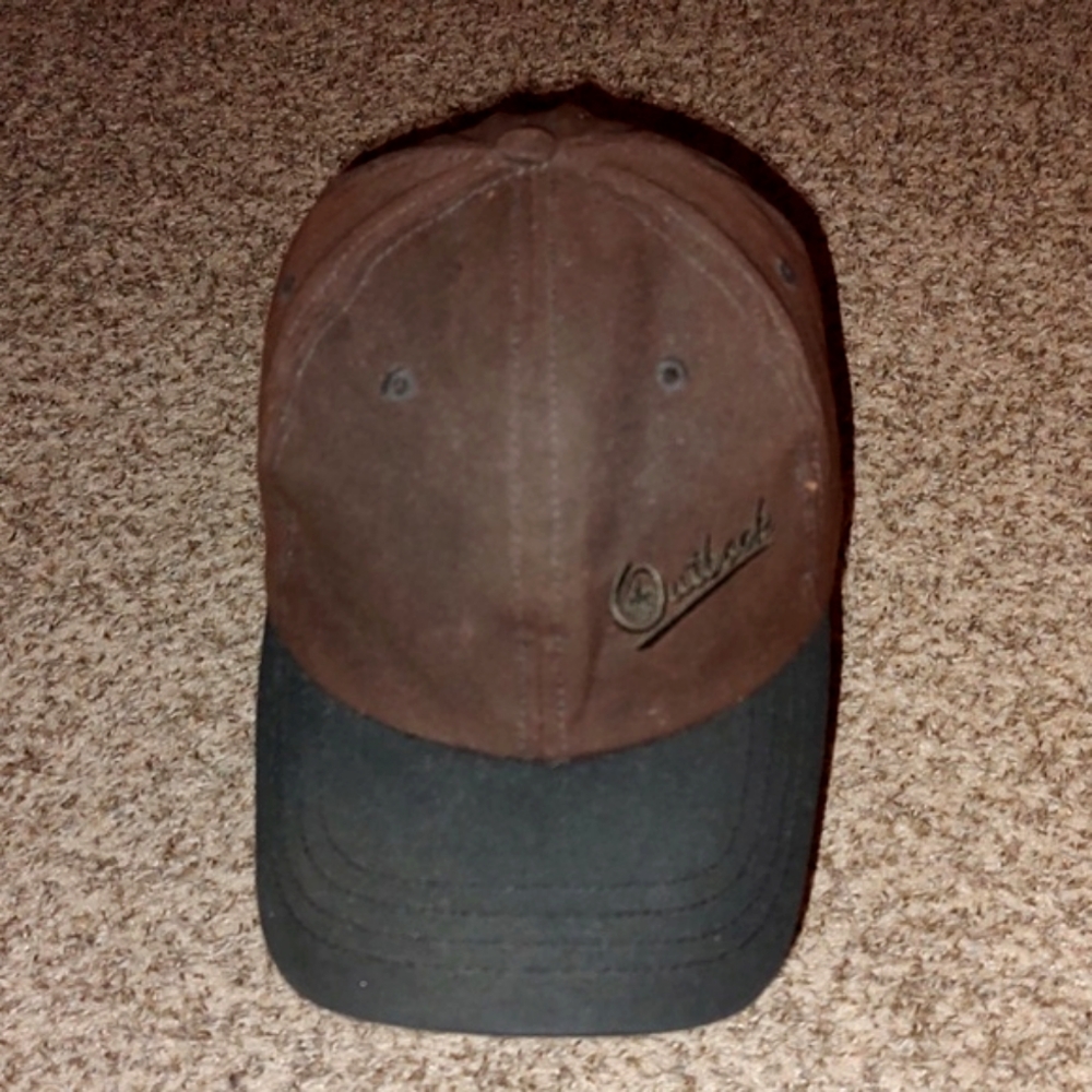 Outback Trading Co Equestrian Oilskin Strapback Men's Hat Cap